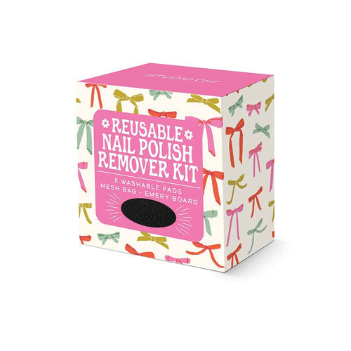 Put a Bow on It Reusable Nail Polish Remover Kit - Front & Company: Gift Store