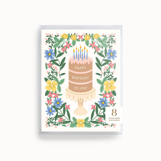 Happy Birthday Cake | Greeting Card
