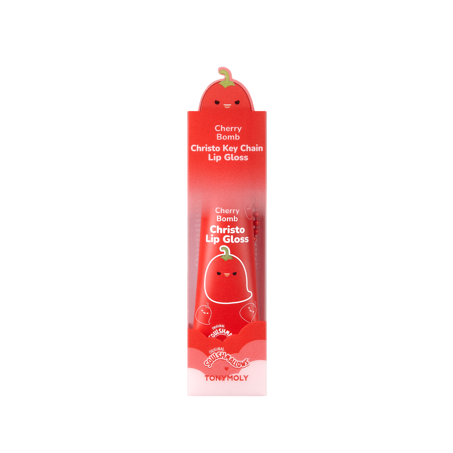 Squishmallows x TONYMOLY Keychain Lip Gloss