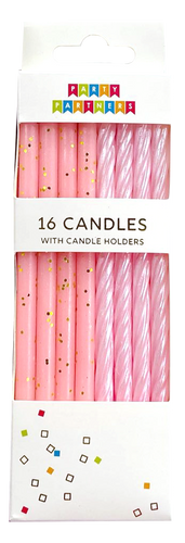 Pink Gradient 16 Candle Set - Front & Company: Gift Store