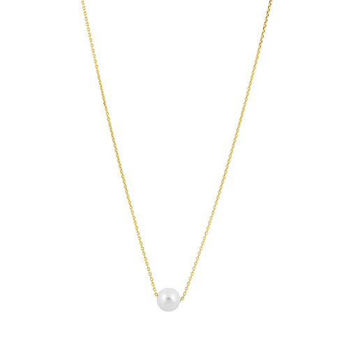 Ellie Single Pearl Necklace - Front & Company: Gift Store