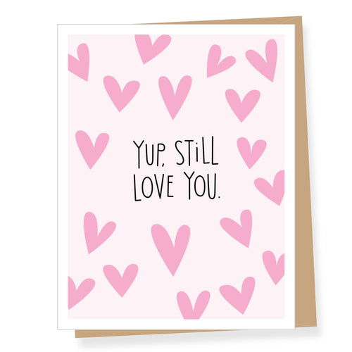 YUP Valentine's Day Card - Front & Company: Gift Store