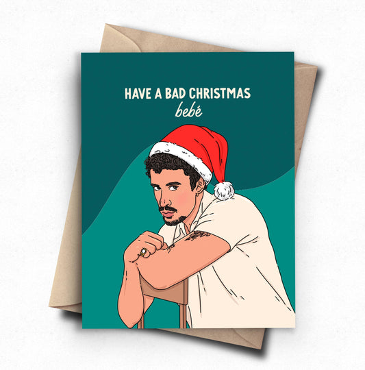 Bad Christmas Funny Pop Culture Holiday Card