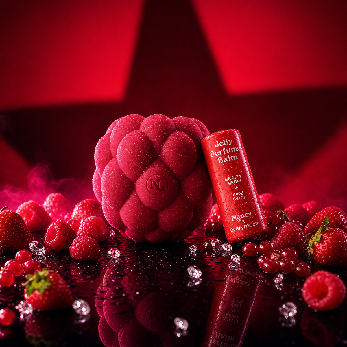 Jelly Perfume Balm | Solid Perfume Stick | Berry