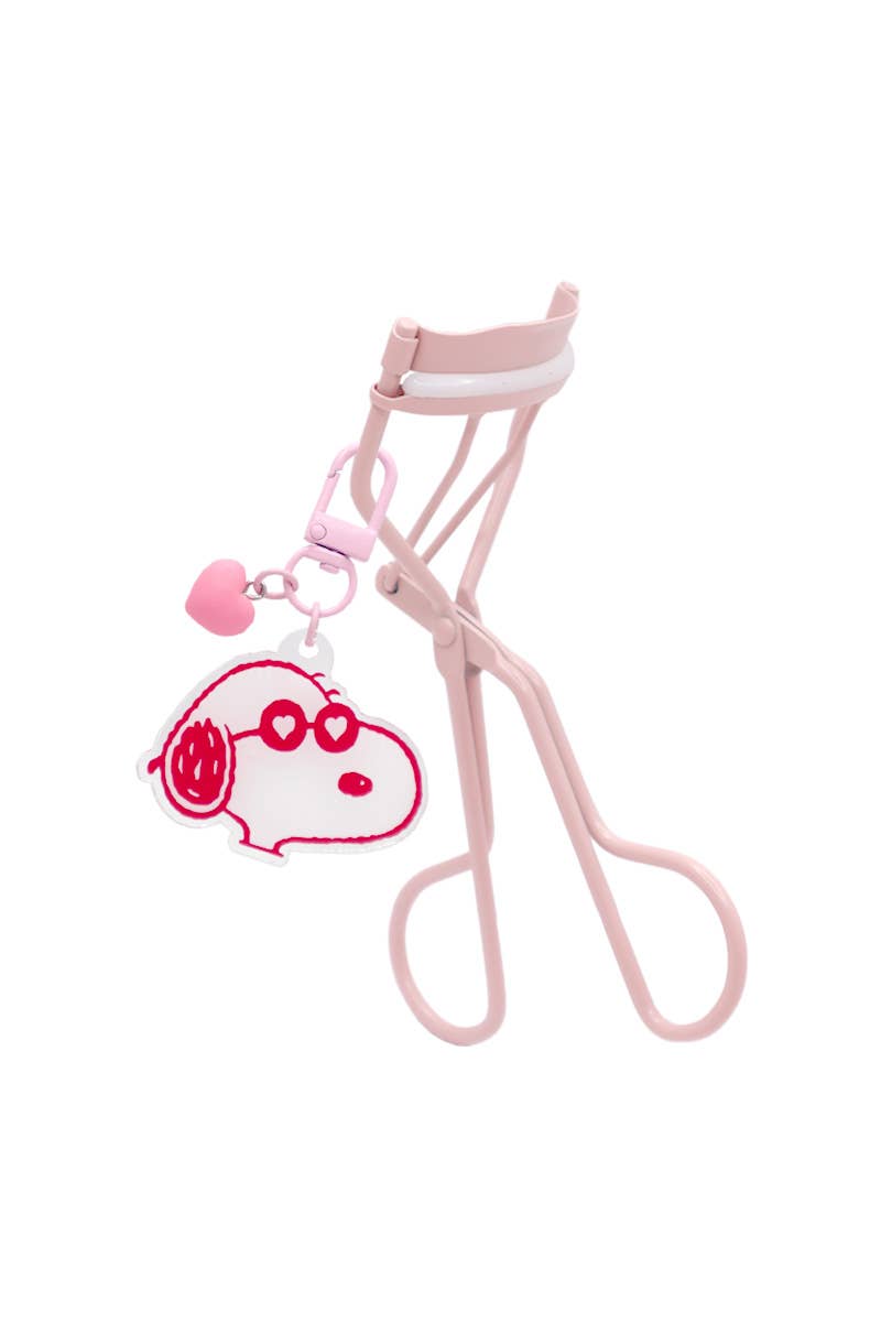 Peanuts Eyelash Curler & Snoopy Keychain