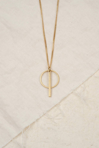 OKU NECKLACE//Gold, Brass, Jewelry, Sustainable, Fair - Front & Company: Gift Store