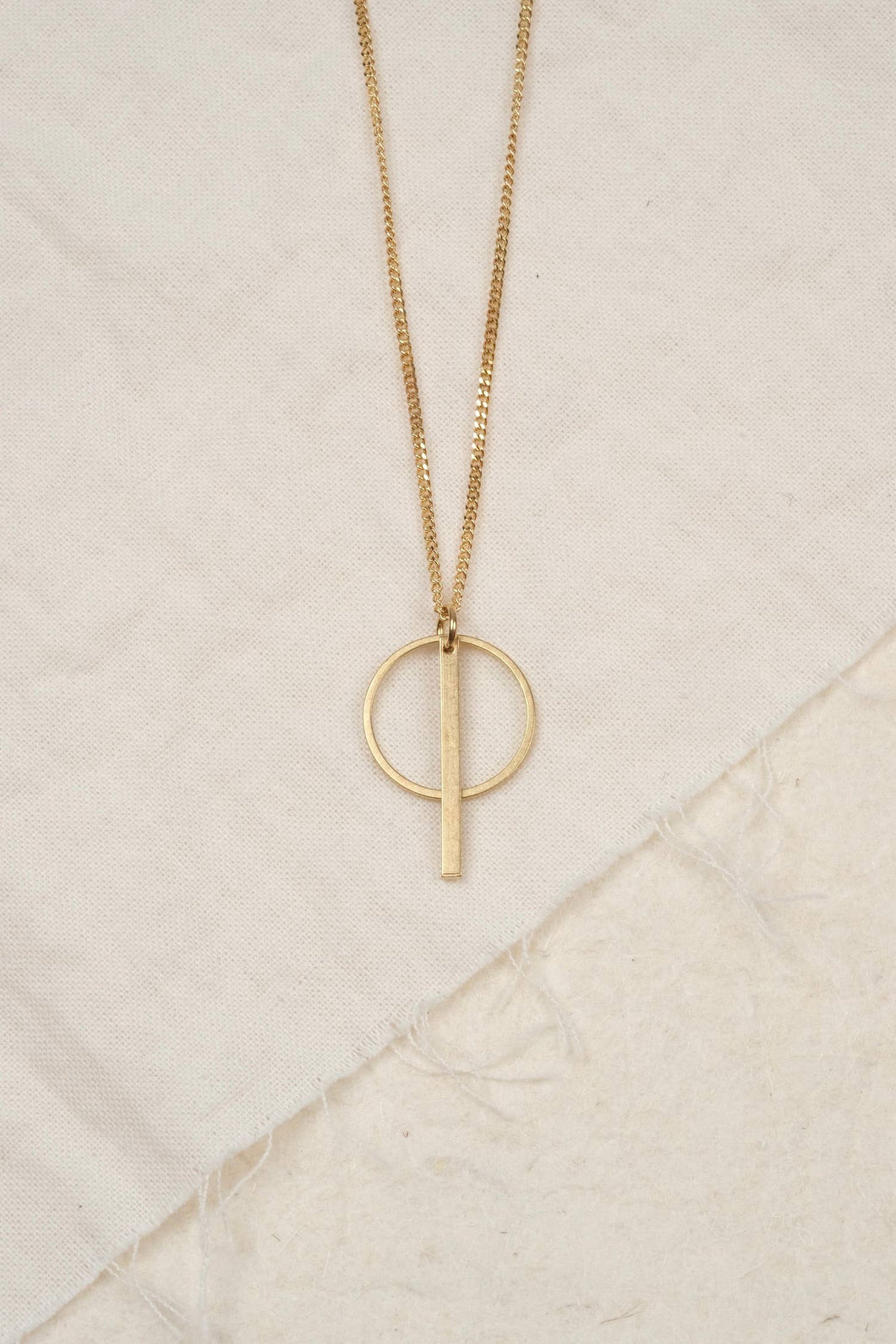 OKU NECKLACE//Gold, Brass, Jewelry, Sustainable, Fair