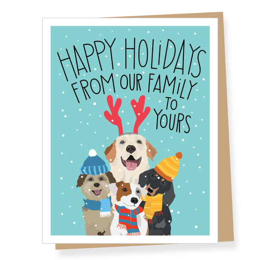 From Our Family, Christmas Card (single or boxed)