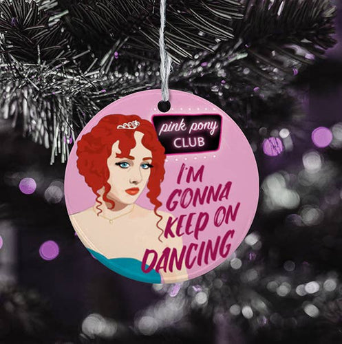 Chappell Roan - Pink Pony Club Holiday Ornament - Front & Company: Gift Store