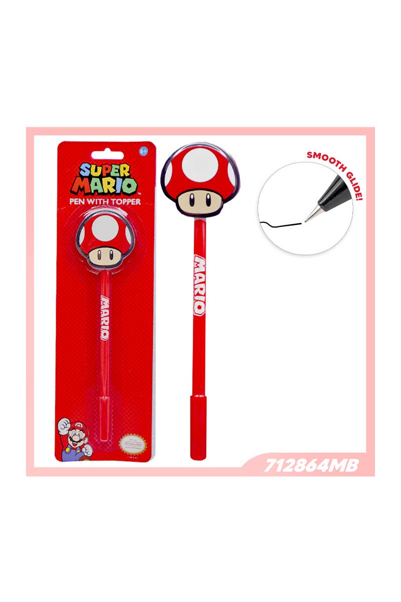 UPD 712864MB Nintendo Super Mario Pen with Topper