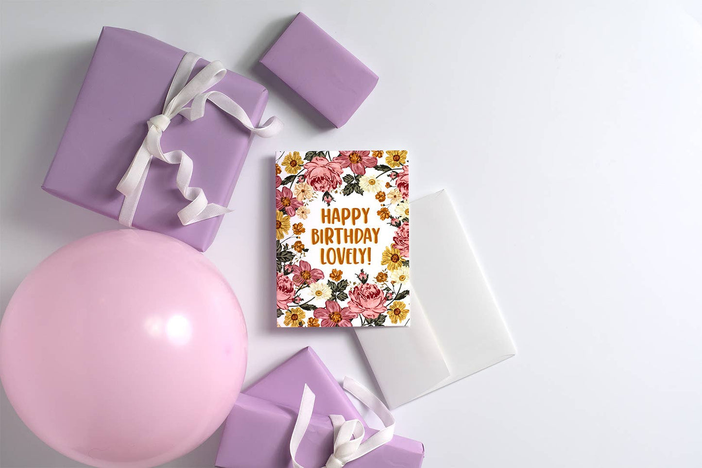 Happy Birthday Lovely! - Greeting Card