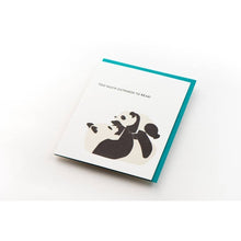 Load image into Gallery viewer, Panda Modern Baby Card
