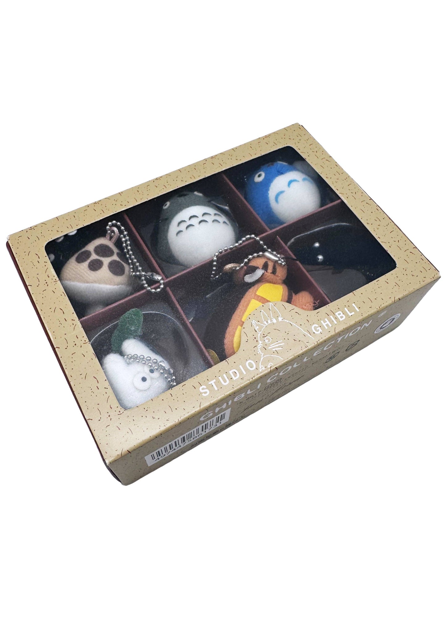 Studio Ghibli Totoro Characters Plush Mascot Keychain