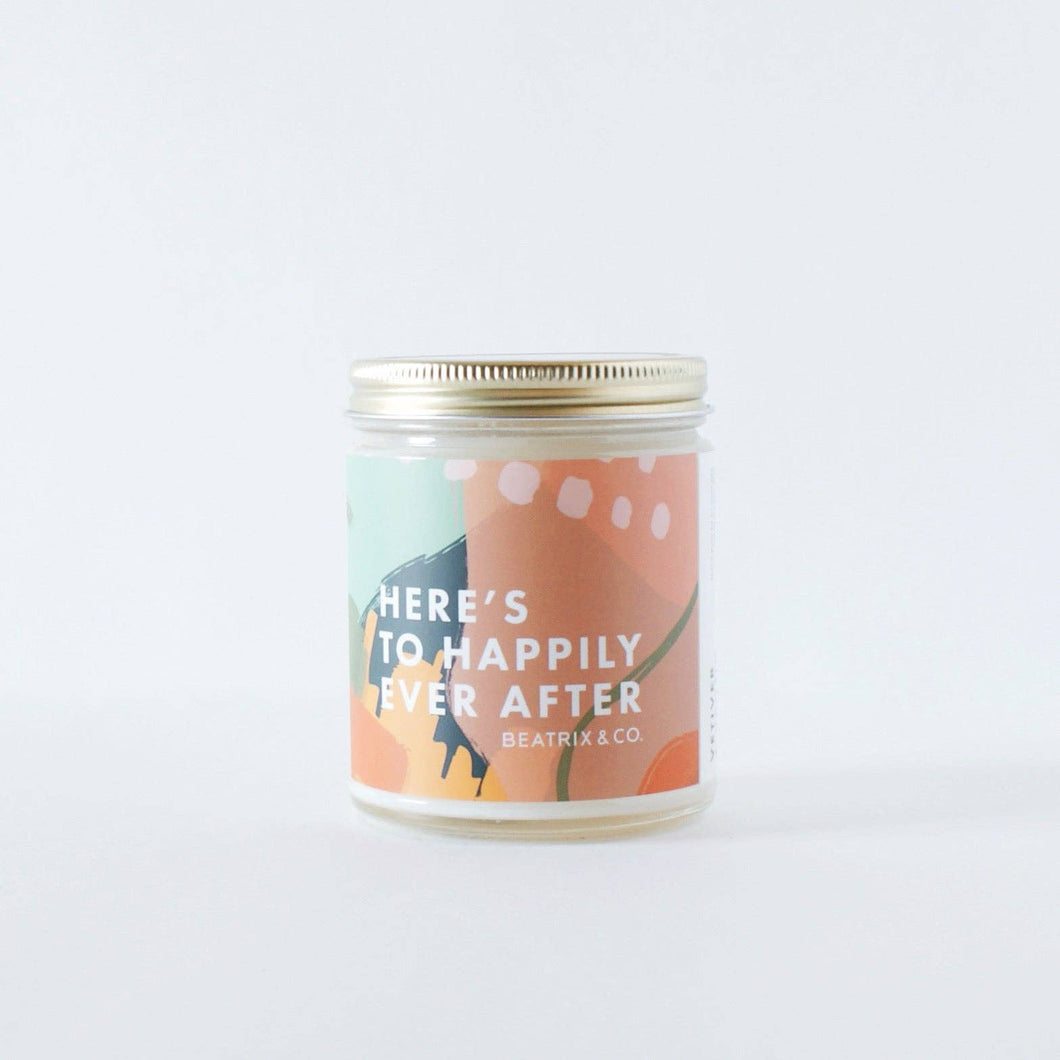 HERE'S TO HAPPILY EVER AFTER 9OZ CANDLE