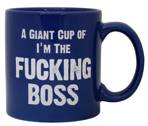 Giant Mug I'M The Fucking Boss