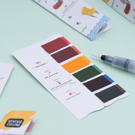 Mini Colorsheets - Original | Watercolor Paint