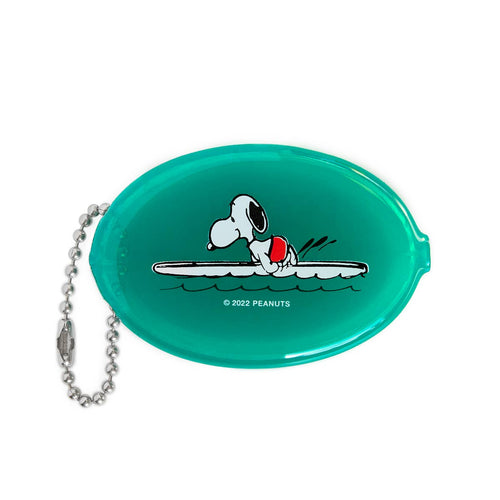 3P4 x Peanuts® - Snoopy Surf Coin Pouch - Front & Company: Gift Store