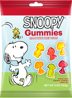 Snoopy & Friends Shaped Gummies, 5oz