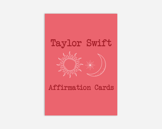 Taylor Swift Affirmation Cards V1