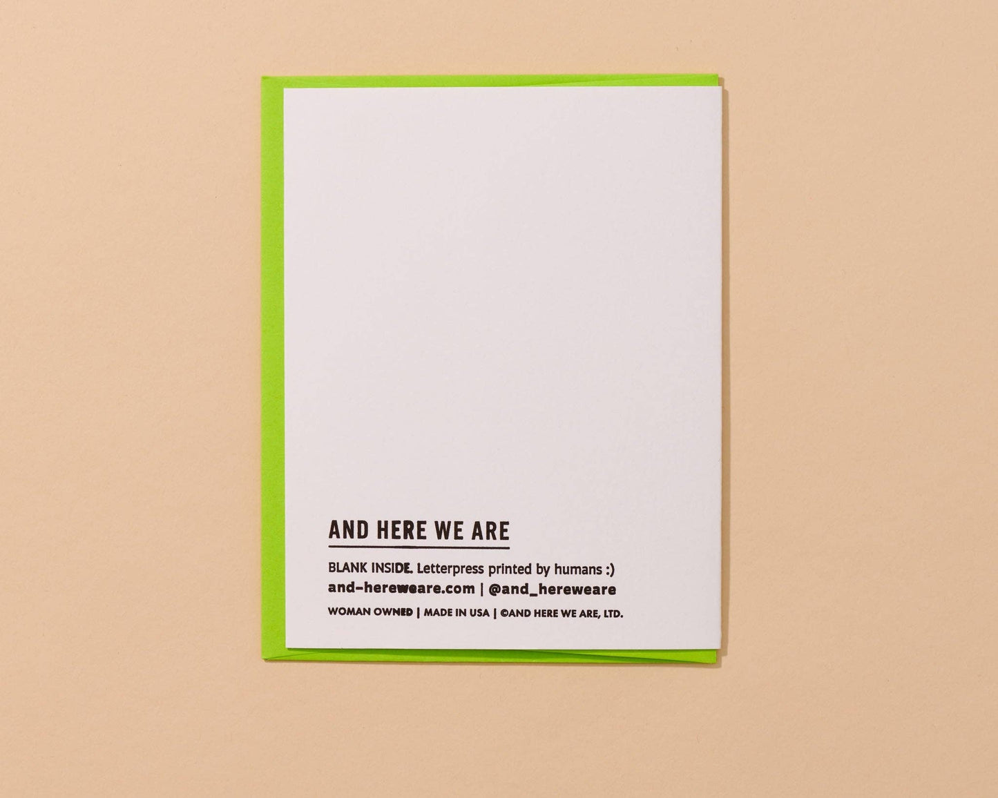 Mona Lisa Letterpress Birthday Card - Fine Art, Classical