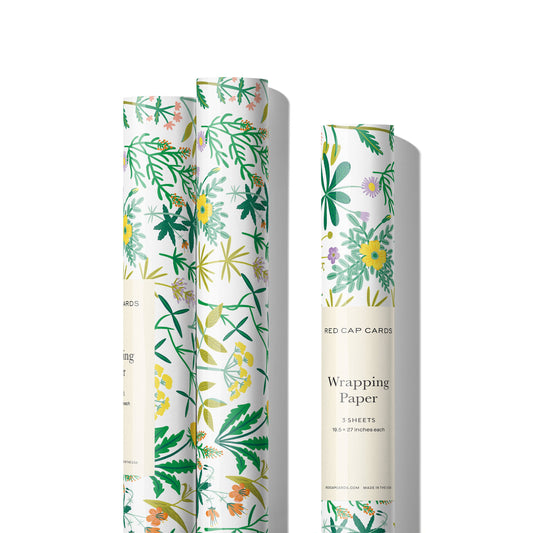 Growing Wild wrapping paper