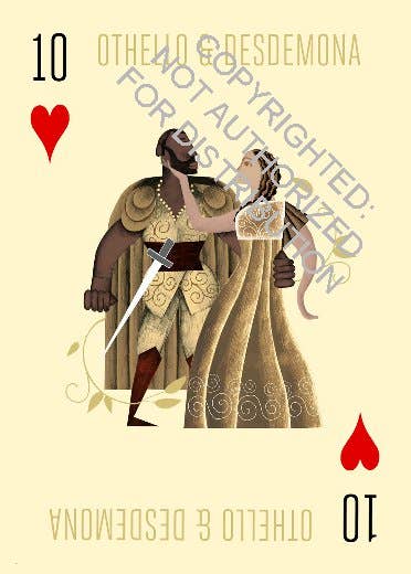 Shakespeare Playing Cards