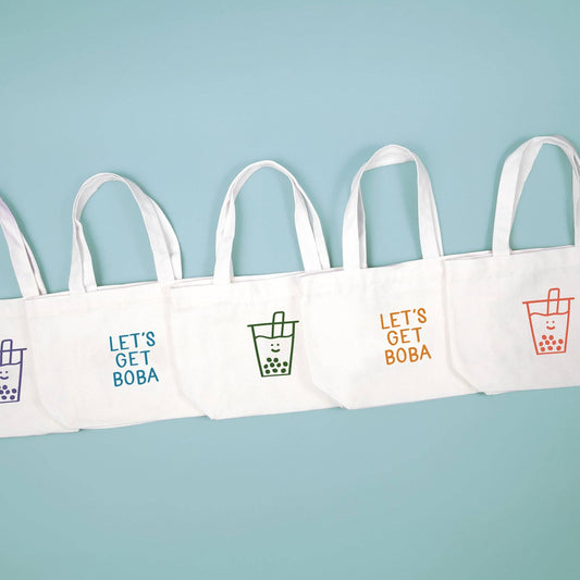 Boba Bubble Milk Tea Mini Tote