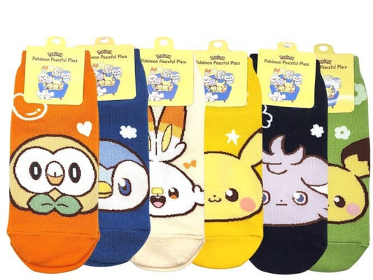 Pokemon Peaceful Place Character Socks