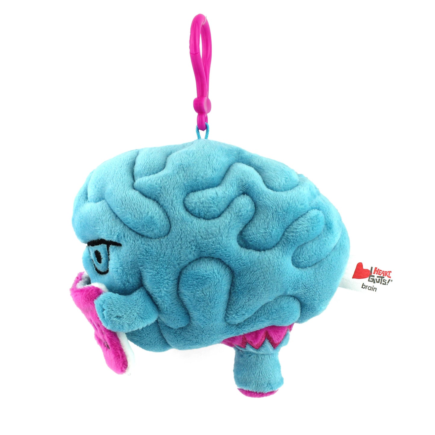 Brain I Love To Read - Mini Plushie Bag Charm