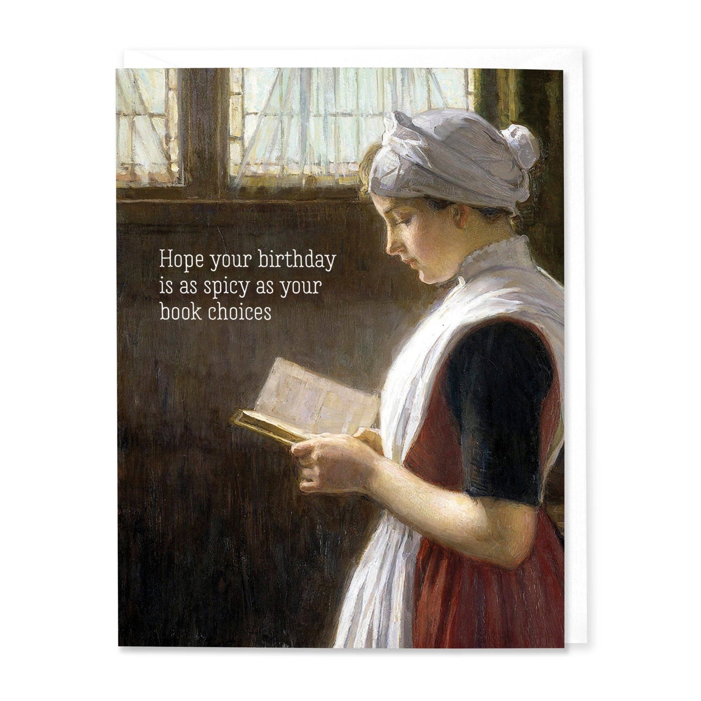 Spicy Book Birthday Card