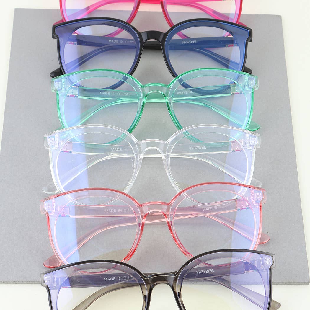 Bright Round Optical Glasses