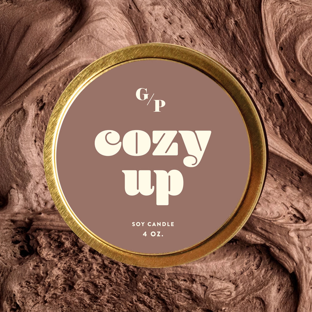 Cozy Up Just Because 4 oz. Candle Tin