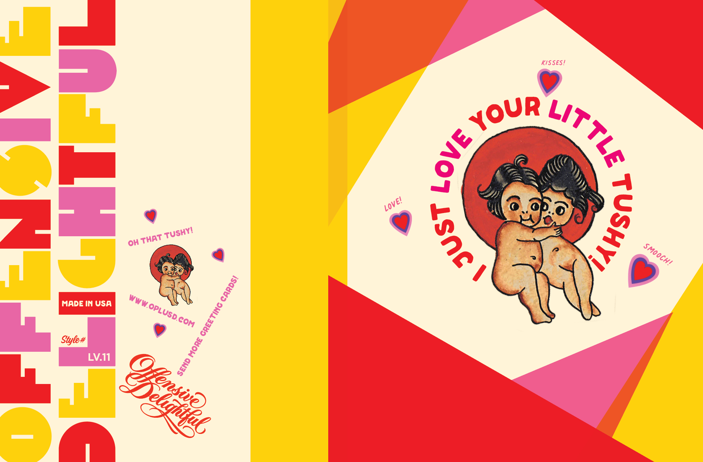 LIL TUSHY love card