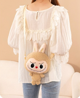 Cute labubu Coin Purse crossbody Bag for kids