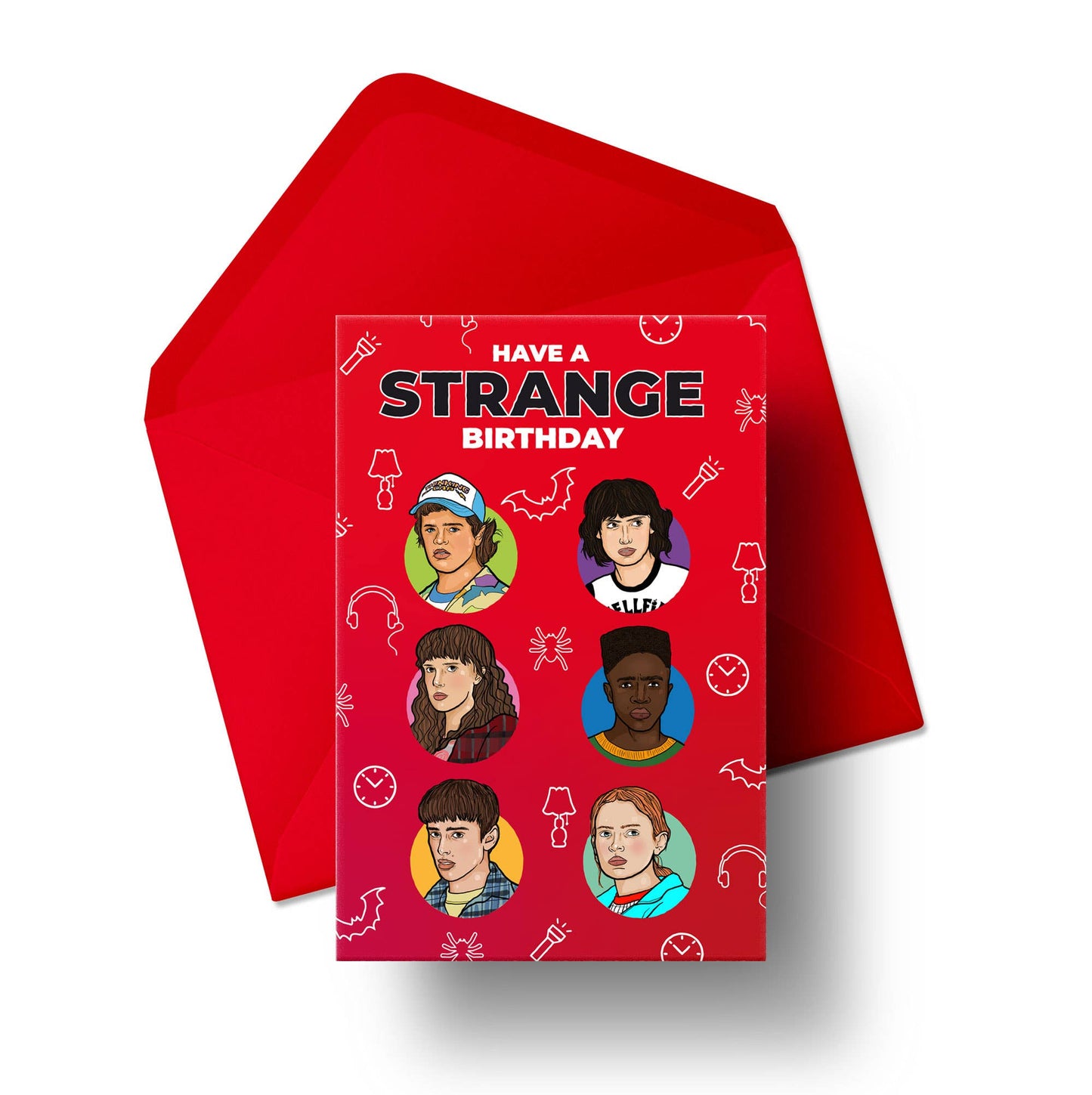 Have A Strange Birthday Greeting Card