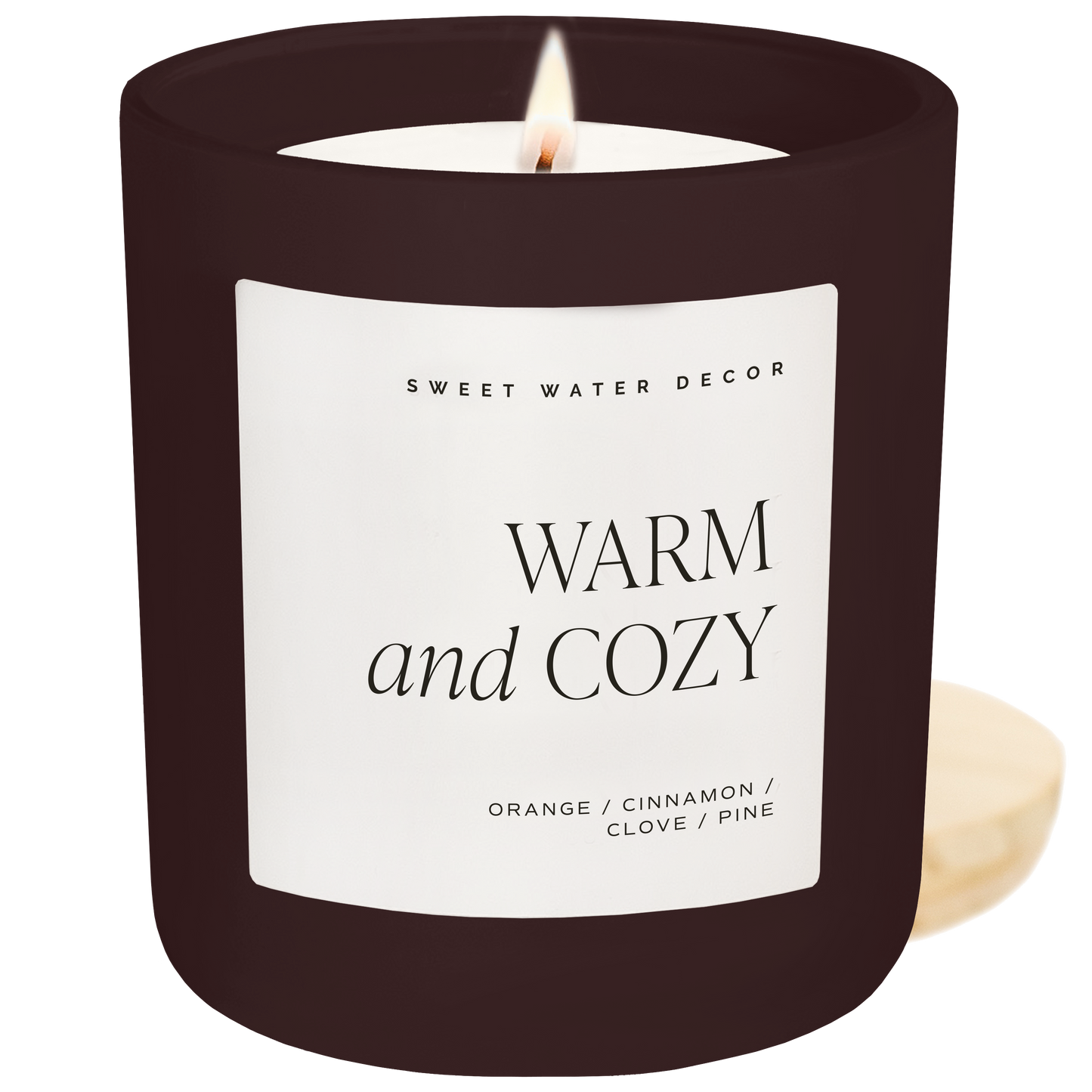 *NEW* Warm and Cozy 15 oz Soy Candle, Matte Jar - Decor