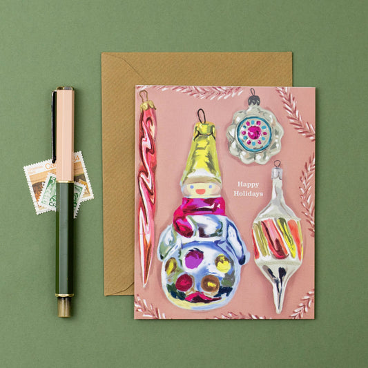 Rosy Ornaments