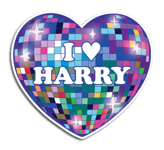 I Heart Harry Die Cut Sticker