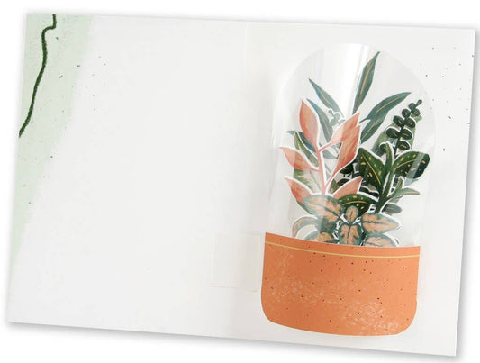 Terrarium Pop-Up Everyday Greeting Card