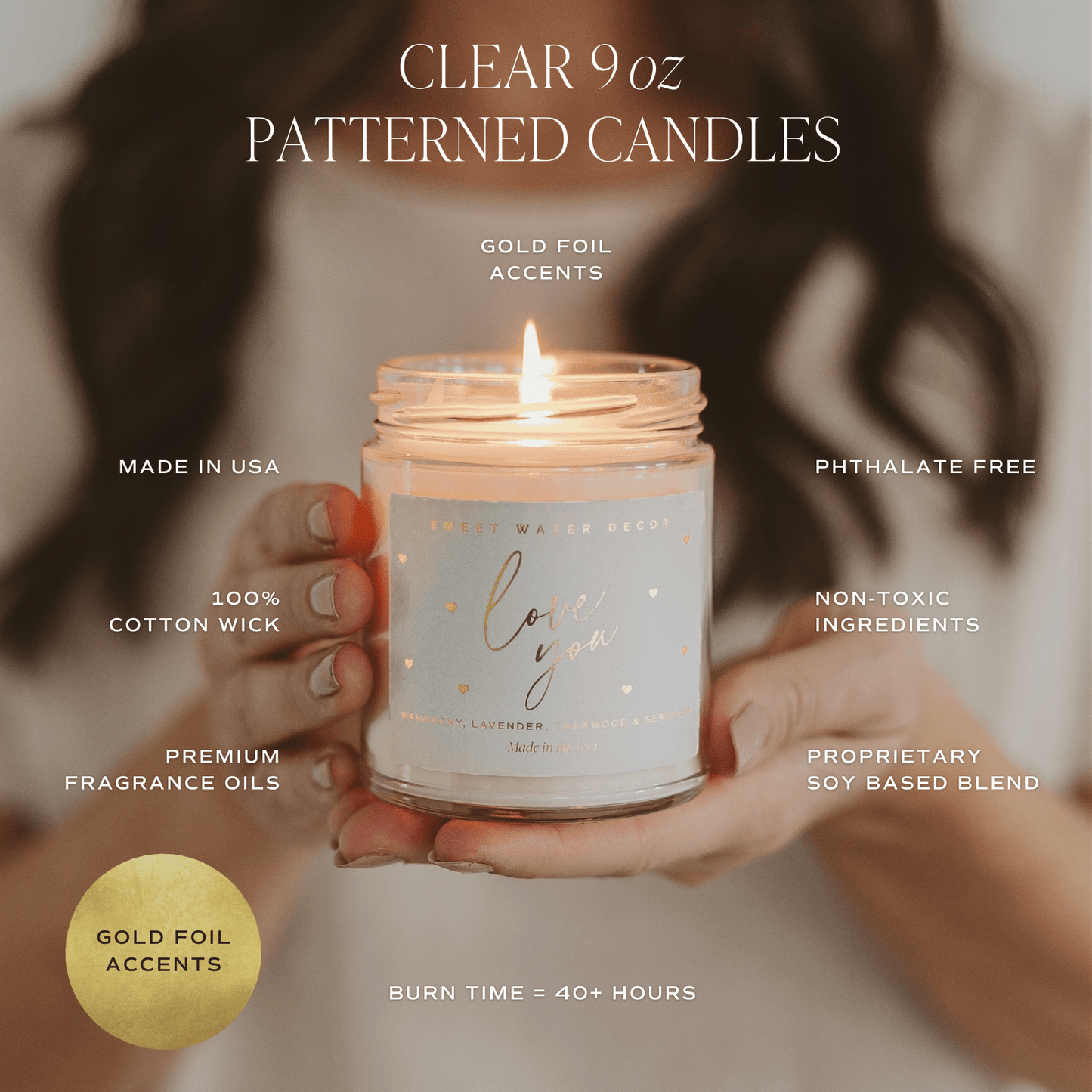 *NEW* Coastal Lemon 9 oz Soy Candle - Home Decor & Gifts