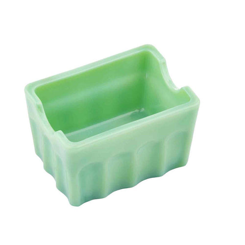 Jadeite Glass Collection Sugar Packet Holder - Front & Company: Gift Store