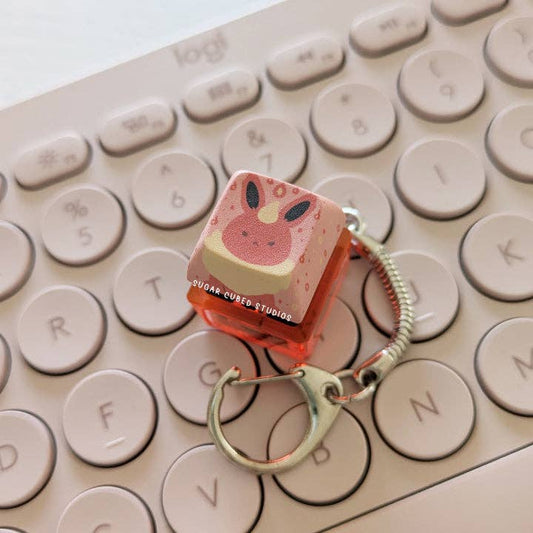 Flare #136 - Fidget Keycap Keychain