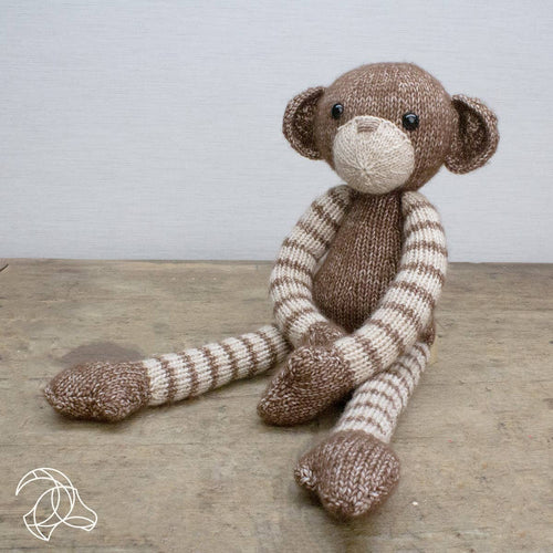 DIY Knitting Kit - Malinda Monkey - Front & Company: Gift Store