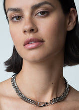 Load image into Gallery viewer, Chunky Silver Chain Necklace
