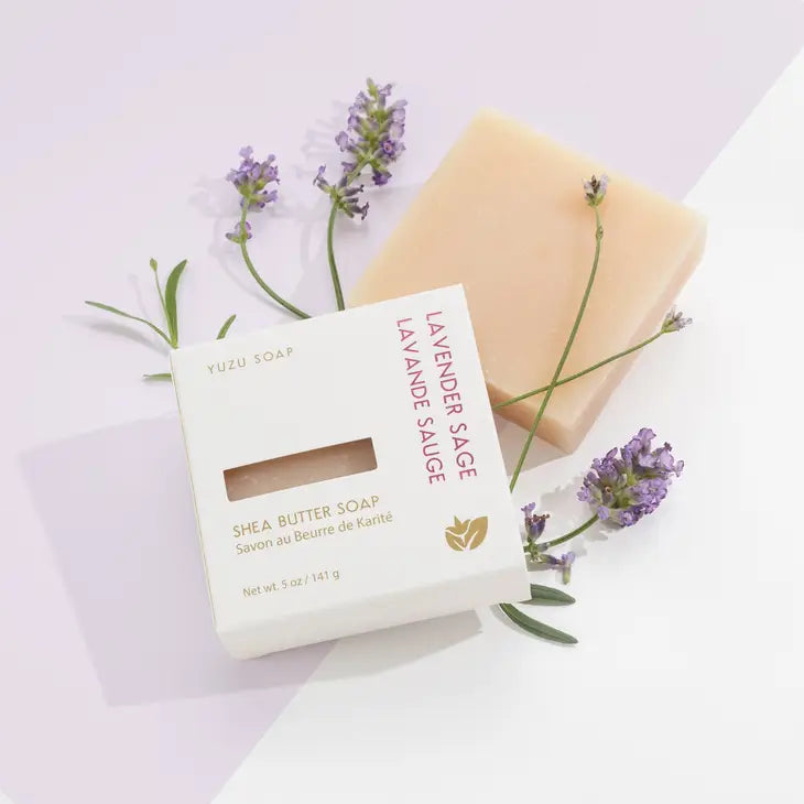 Lavender Sage Shea Butter Soap