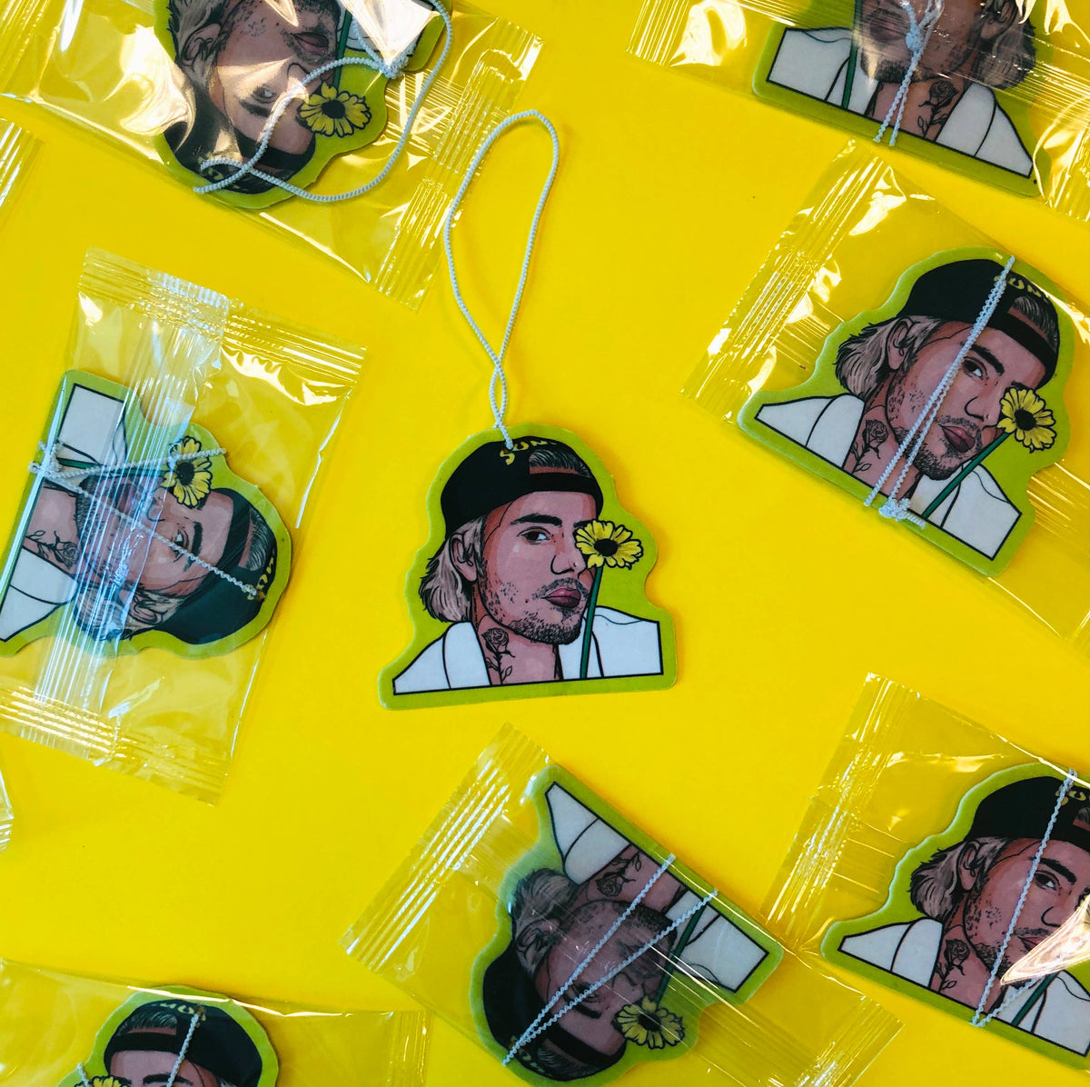 Justin Peaches Air Freshener