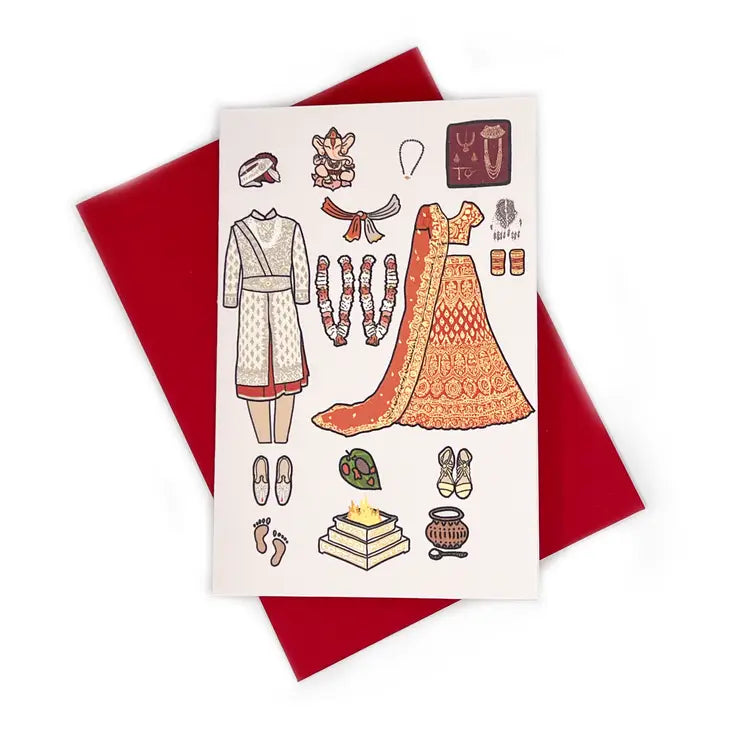 Indian (Hindu) Wedding Card