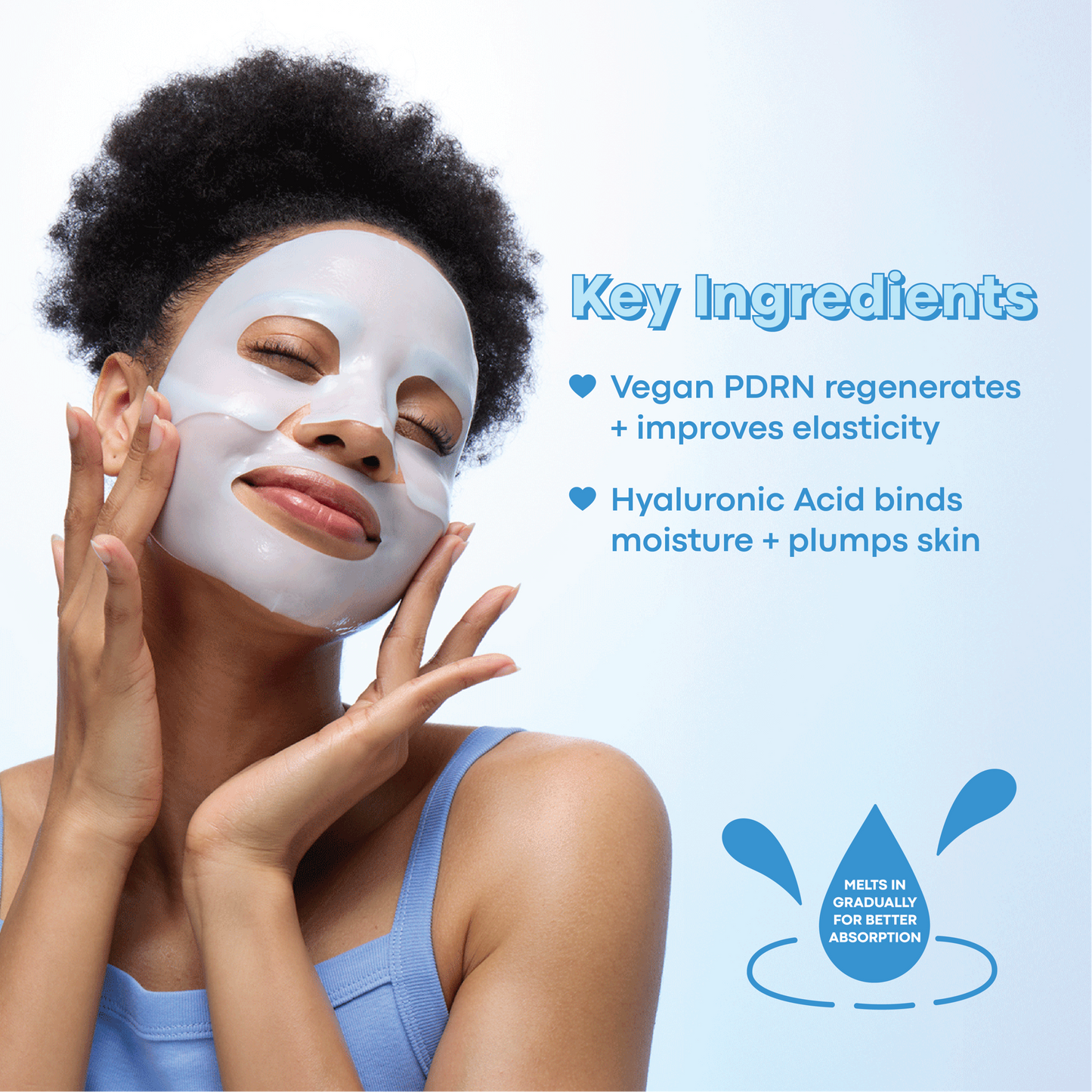 Vegan PDRN Hydrating Melt Mask