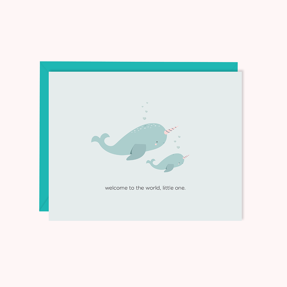 Welcome to the World Little One | Greeting Card