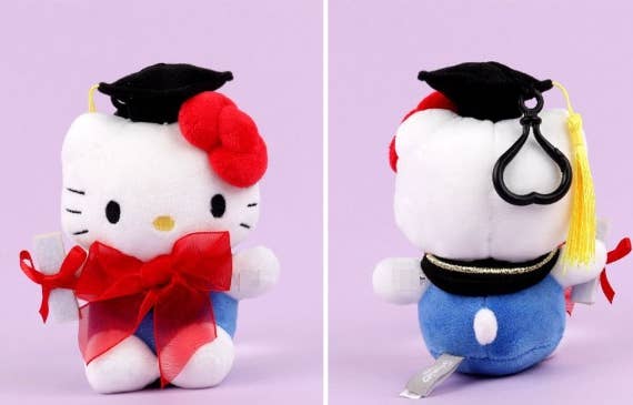 Instock! Sanrio Characters Graduation Plush Bag Charm– 13cm